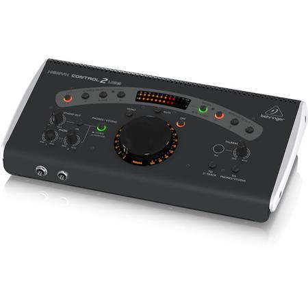 Behringer Xenyx Control2USB Studio Control and Communication Center With 3 Pack 10 3.5mm TRS to 1/4 Mono Cable 
