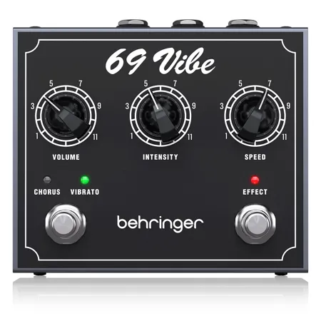 Behringer 69 Vibe Chorus/Vibrato Effect Pedal 0709-ALE86-001 - Adorama