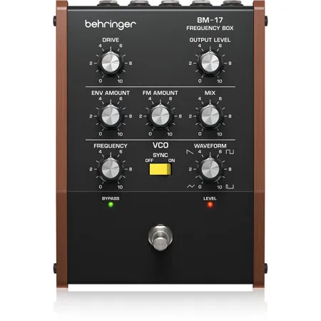 Behringer BM-17 Vintage Analog Frequency Box Modulation Pedal 0709