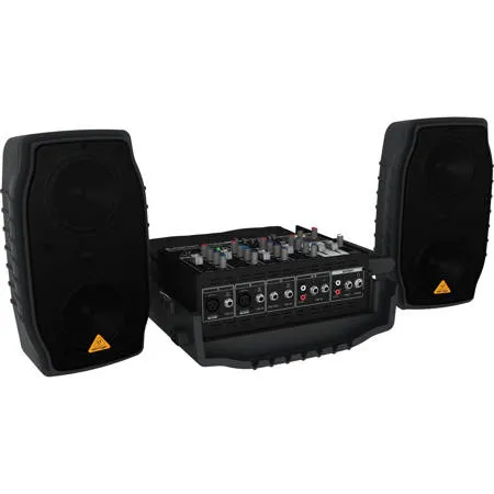 Behringer EUROPORT PPA200 ポータブルPAシステム Behringer Europort PPA200 200-Watt 5-Channel PA System 0313-AFE86-US1
