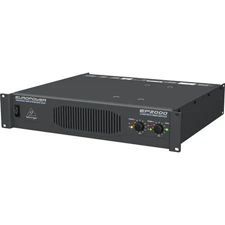 Behringer Europower EP2000 2000 Watt Stereo Power Amplifier with