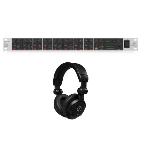 Behringer Eurorack Pro RX1602 V2 16-Input Rackmount Ultra-Low Noise Line Mixer