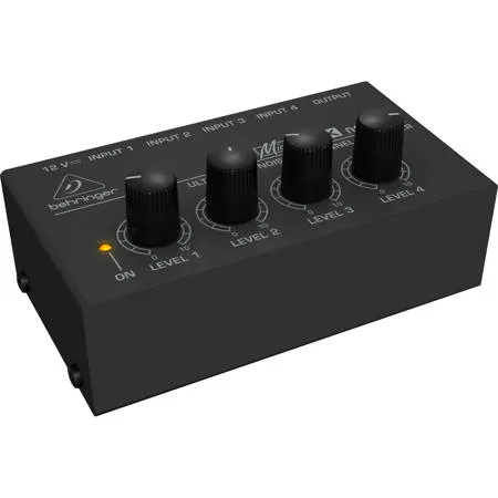 Behringer Micromix MX400 Ultra Low-Noise 4-Channel Line Mixer 0601