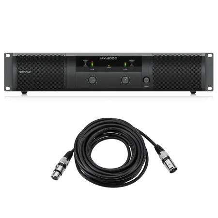 Behringer NX3000 3000W Ultra-Lightweight Class-D Power Amplifier