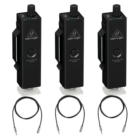 BEHRINGER POWERPLAY P2 インイヤー・モニターアンプx3 behringer-powerplay-p2-3-