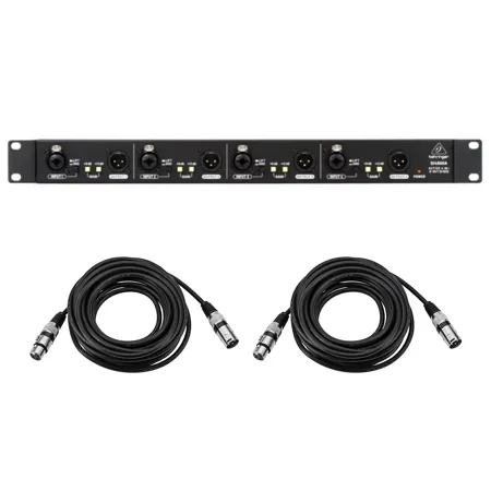 Behringer High-Precision Stereo 2-Way/Mono 3-Way Crossover with Subwoofer Output