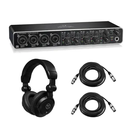 Behringer U-PHORIA UMC404HD 4x4 USB Audio/MIDI Interface,w