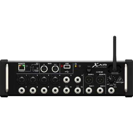 Behringer X Air XR12 12-Input Digital Mixer with 4 Programmable