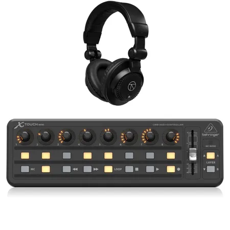 Behringer X-Touch Mini Ultra-Compact Universal USB Controller with