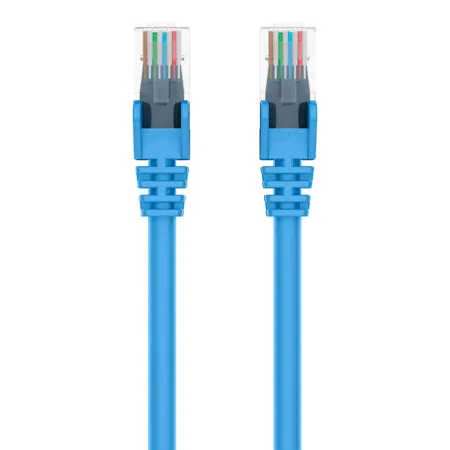 Belkin 30' 24 AWG Cat5e Snagless UTP Ethernet Patch Cable, Blue