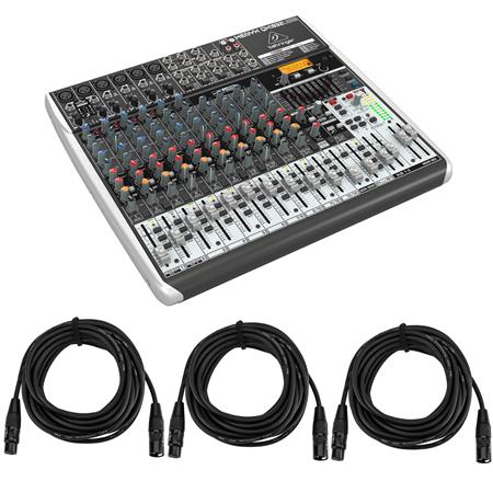 Behringer Behringer XENYX QX1832USB 18-Input 3/2-Bus Mixer with XENYX Mic Preamps 