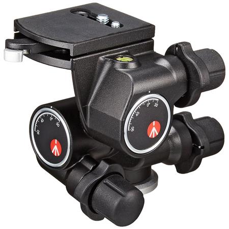Manfrotto 410 Junior Geared Head with Quick Release - Supports 11.1 lbs  (#3275)