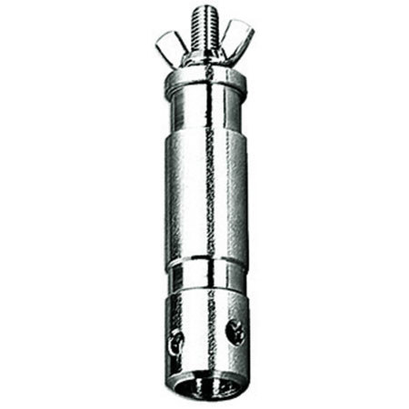 Manfrotto 620-10 Spigot 28mm Male Adapter, Silver