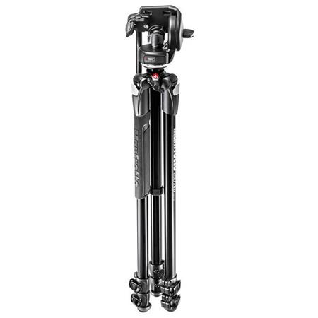 Manfrotto 290 Xtra Aluminum Tripod with 128RC Micro Fluid Head and 