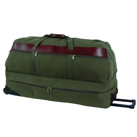 canvas rolling duffle bag