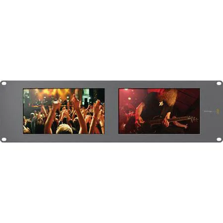Blackmagic Design Smartview Duo Dual 8in LCD Monitors, 800x480 HDL