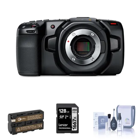 Blackmagic Design Pocket Cinema Camera 4K with Accessories Kit