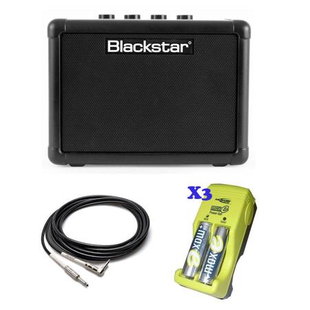 Blackstar Fly3 3w Battery Powered Mini Guitar Amplifier W Guitar Cable Batteries Fly3 A