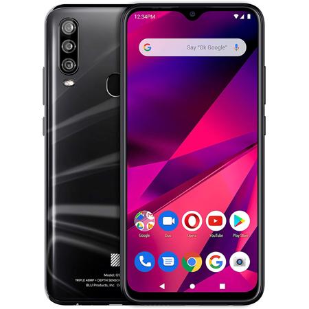 BLU G9 Pro 6.3" FHD+ Dual-SIM 128GB GSM Smartphone, 4GB RAM, Unlocked