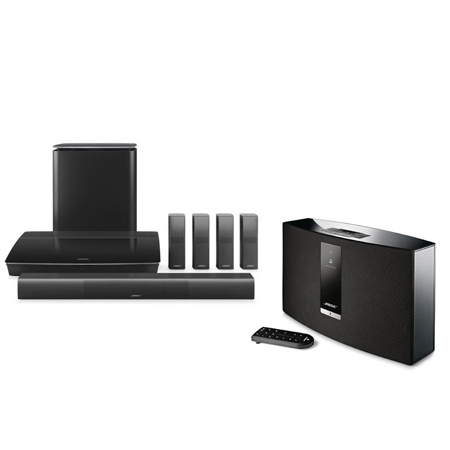 Bose Lifestyle 650 Theater with Bose SoundTouch 20 Series III 761683-1110 A