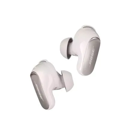 Bose QuietComfort Ultra Wireless Noise Cancelling Earbuds White Smoke Base