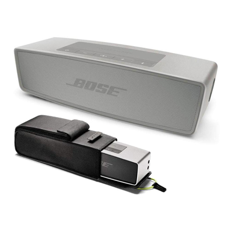 Bose SoundLink Mini Bluetooth Speaker II, Pearl Color - Bundle with Bose SoundLink Mini Bluetooth Speaker Travel Bag