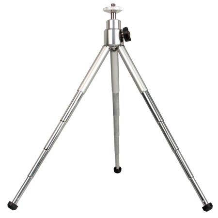 Bower 5 Section Mini Tripod For Digital Cameras Silver St5s