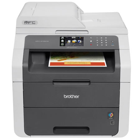 Brother MFC-9130CW Color Wireless Multifunction Printer - Print, Copy
