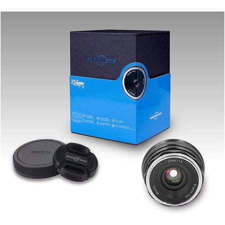 brightin star 25mm F1.8 APS-C Manual Lens mirrorless Cameras Lens Sony