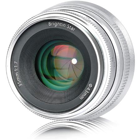 PL7 G1 G2 PL2 Brightin Star 50mm F1.4 Large Aperture Portrait Lens for M4/3 Mount Mirrorless Cameras epm1 PL6 G7 G3 emp2 P3 M1 Black W/Lens Pouch Bag & Focus Wrench P2 E-PL1 M5 P1 PL8 