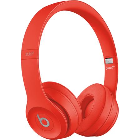 Beats by Dr. Dre Beats Solo3 Wireless On-Ear Headphones, Citrus Red  MX472LL/A
