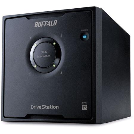 forkæle oversvømmelse Beskrive Buffalo Technology DriveStation Quad 8TB (4x 2TB) 4 Bay USB 3.0 Desktop DAS  HD-QH8TU3R5