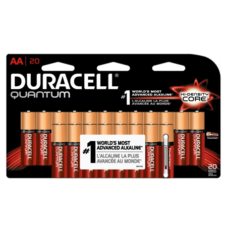 Duracell Quantum D Alkaline Batteries 10 batteries Duracell Quantum D Alkaline Batteries 10 batteries
