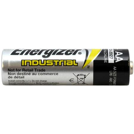 100 Energizer Industrial AA Alkaline Batteries