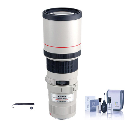 Canon EF 400mm f/5.6L USM Lens, USA - Includes Cleaning Kit