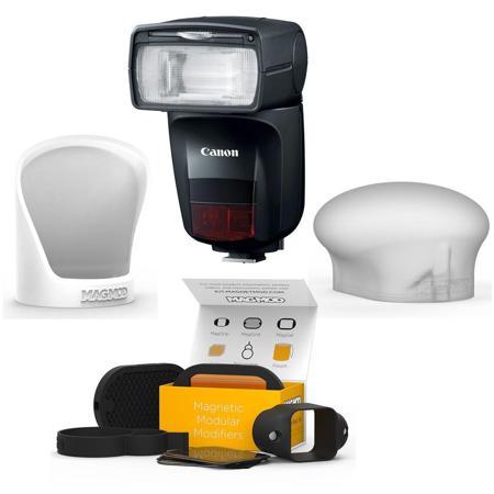 canon speedlite 470ex ai hot shoe flash with ai bounce function bundle with magmod basic flash modifier kit magmod magsphere magmod magbounce