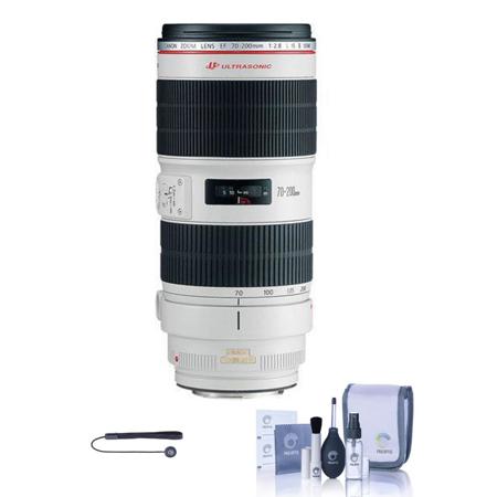 Canon EF 70-200mm f/2.8L IS II USM Lens, USA - Includes Cleaning Kit, Capleash