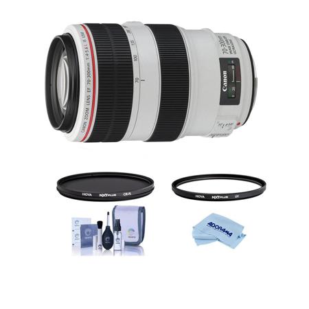 Canon EF 70-300mm f/4-5.6L IS USM Lens with Filter Bundle