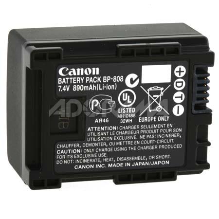 leerling apotheker wenselijk Canon BP-808 BP-808 Lithium-Ion Battery for Camcorders 2740B002
