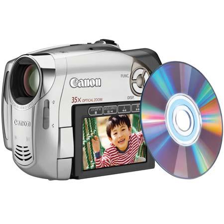 Canon Dc 230 Dvd Camcorder R Rw Format 35x Optical Zoom 1000x Digital Zoom 2 7 Lcd Screen 2062b001