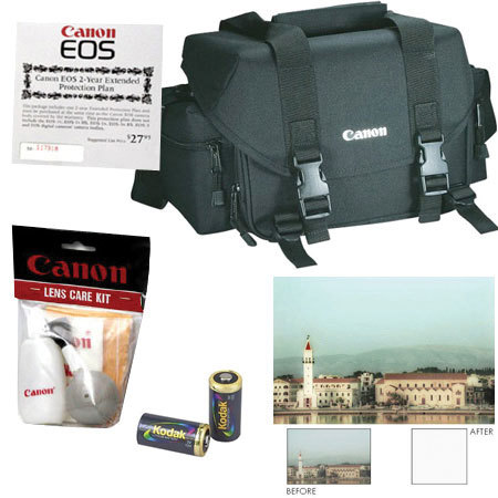 Canon SLR Signature Kit with 123 3v lithium batteries