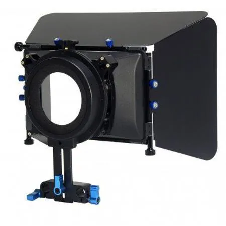 Came-TV LM3 DSLR Matte Box with Top and Side Flags for LWS 15mm Rods