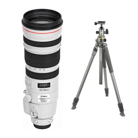 Canon EF 200-400mm f/4L IS USM Extender 1.4x Lens w/ALTA PRO 2+
