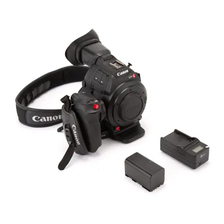 USED Canon EOS C100 Mark II Cinema Camcorder Body with Dual Pixel