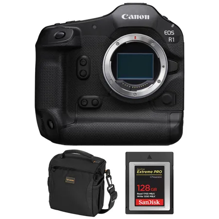 Canon EOS R1 Mirrorless Camera, Bundle with Included Value 6577C002 A