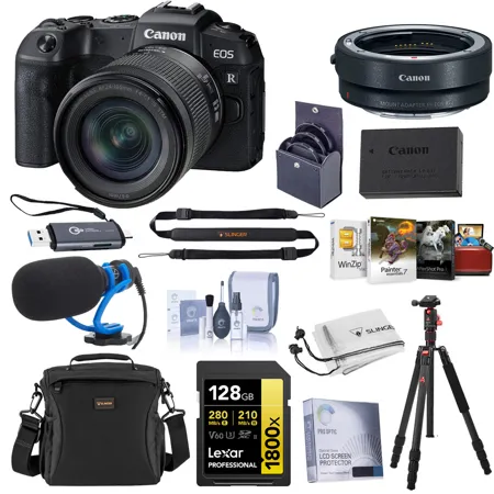 Canon EOS RP Camera with RF 24-105mm f/4-7.1 IS STM Lens w