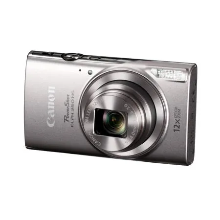 Canon PowerShot ELPH HS 360 Digital Camera, Silver