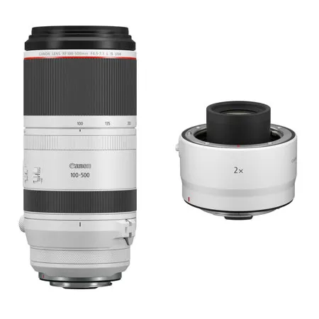 Canon RF 100-500mm f/4.5-7.1 L IS USM Lens with 2x Extender