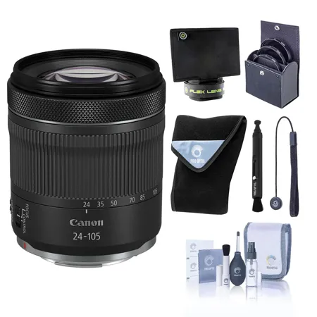 Canon RF 24-105㎜ F4-7.1 IS STM Canon RF 24-105mm f/4-7.1 IS STM Lens,Bundle with Included