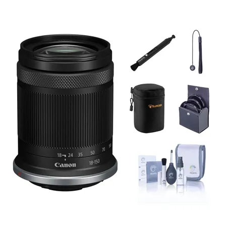 Canon RF-S 18-150mm f/3.5-6.3 IS STM Lens, Bundle with Included